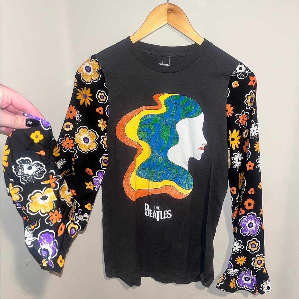 Reworked thrifted band tee